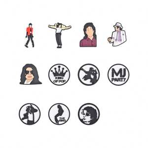 新到可爱娃娃鞋魔咒堵塞沙滩凉鞋装饰流行vicked圣诞礼物给孩子朋友 - Product Image 4