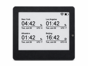 Kylendar Mini 4.2 "E-Paper Smart Calendrier PC Carte Sélection WiFi Synchronisation Météo Horloge À Faire Nouvelles Finance Bureau Tableau de Bord Affichage - Product Image 1