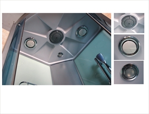 Fabrik direkt Verkauf von Fuß massage kunden spezifische Funktionen Duschkabine Dampf Moderner Duschraum - Product Image 4