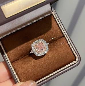 Xinfly 18k gold AU750 <b>Ring</b> 2.0ct Lab Diamond <b>Ring</b> Engagement Jewelry Fashion <b>Wedding</b> Band Custom Design - Product Image 5