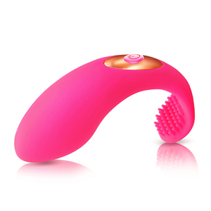 Vibromasseur clitoridien rose pour adultes avec jouet de stimulation en silicone pour adultes - Product Image 4