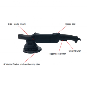 เครื่องขัดสีรถยนต์แบบ <span class=keywords><strong>Dual</strong></span> <span class=keywords><strong>Action</strong></span> คุณภาพสูง ขนาด 21 มม. แบบสุ่มวงโคจร ปรับความเร็วได้ 6 ระดับ สำหรับดูแลรักษาความงามของรถยนต์ - Product Image 4