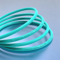 Câble à fibres optiques OM3 multimode 10G à 4 cœurs pour intérieur, flexible et regroupé