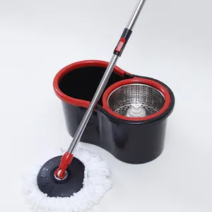 Spin Mops Min Order 1 Piece Clean Dirty Water Separated 360 Rolling Floor Spin Detachable Mop
