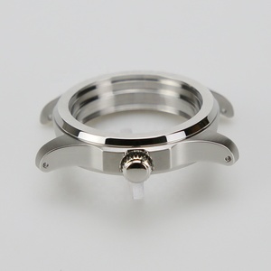 Nuova Cassa per Orologio da Uomo in Acciaio Inossidabile 316L di Alta Qualità con Vetro Zaffiro, Adatta per Quadrante da 28,5mm, Movimento NH35 36, Dimensione 41,5mm - Product Image 4