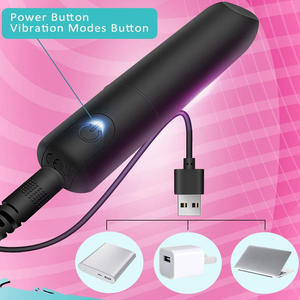 USB wiederauf ladbarer Mini Av Vibrator 3 Typ Zauberstab Massage gerät Power Gummi Bullet Vibrator für Frauen - Product Image 5