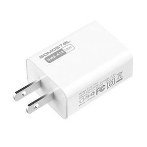 Somostel-<span class=keywords><strong>cargador</strong></span> QC3.0 para teléfono móvil, dispositivo de carga portátil rápida A18 para <span class=keywords><strong>iPhone</strong></span>, <span class=keywords><strong>Original</strong></span>, USB, <span class=keywords><strong>cargador</strong></span> de viaje - Product Image 3