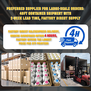 무료 샘플 DTF 색소 전사 필름 프린팅 잉크 1000ML DTF 잉크 (L1800 4720 I3200 R1390 프린터용) - Product Image 4