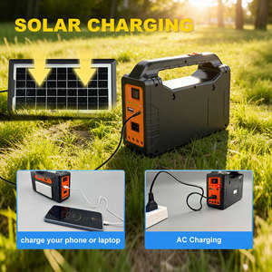 Sistema de Iluminación Solar Multifuncional con Altavoz Bluetooth, Lámpara Solar LED Portátil de Mano para Emergencias, para Acampar y Uso en Exteriores - Product Image 6