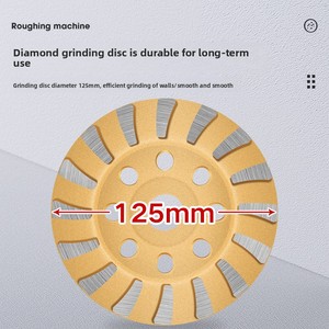 Levigatrice Orbitale Elettrica Senza Spazzole a Velocità Variabile Woputon CP125-A per Rinnovo di Pareti Vecchie e Superfici in Cemento - Product Image 5