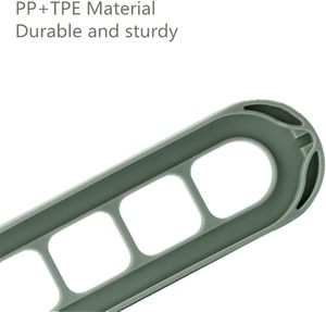 Armario para el hogar, armario, 9 agujeros, Magic 360, colgador de ropa de plástico giratorio, organizador de ropa plegable multifuncional - Product Image 3