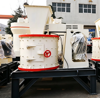 Concasseur à axe vertical pour ligne de production de sable, machine de concassage fin du gravier, haute efficacité, faible production de poussière