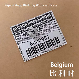 Hoge Kwaliteit <span class=keywords><strong>2025</strong></span> Fci Race Duif Club Ring Direct-Verkoop Custom Duiven Ringen Vogel Rfid Race Duiven Ringen - Product Image 5