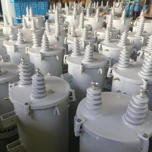 Trung bình và điện áp cao một pha hình trụ cực máy biến áp 20-250kva 440V Đầu Ra 34500V/11kv/0.38kv 220V 60Hz" - Product Image 1