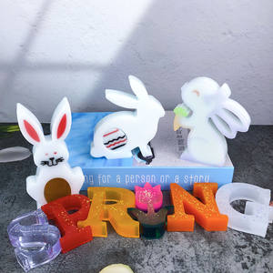 Moule en silicone pour résine fait main, style DIY, ornements décoratifs et outils pour gâteaux, pour la fabrication de résine, moule en plâtre - Product Image 1