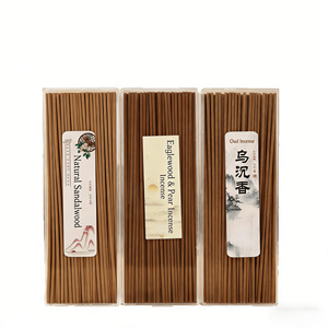 ธูปไ<span class=keywords><strong>ม</strong></span>้กฤษณาธรรมชาติสำหรับบูชาพระ<span class=keywords><strong>กวน</strong></span><span class=keywords><strong>อิ</strong></span><span class=keywords><strong>ม</strong></span>และเทพเจ้าแห่งความ<span class=keywords><strong>ม</strong></span>ั่งคั่ง ใช้ในบ้านและวัด - Product Image 1