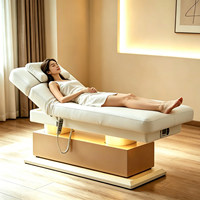 Elektrische Massageliege für Spas Multifunktionale Beheizte Temperaturgesteuerte Spa-Therapieliege