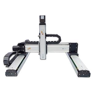 Module linéaire à vis à billes multi-axes Pinsi 8-150 kg, longueur personnalisée 50-1500 mm, système de portique XYZ 3 axes, robot cartésien - Product Image 1