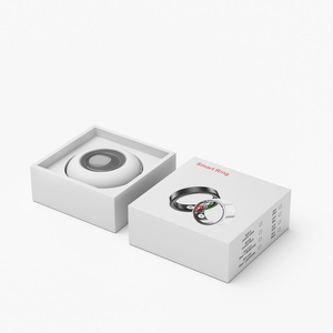 Bague connectée en acier inoxydable, moniteur de santé, moniteur de forme physique, moniteur de sommeil, fréquence cardiaque, oxygène sanguin, contrôle par application - Product Image 5