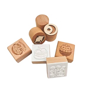 Tampons en caoutchouc personnalisés en <span class=keywords><strong>bois</strong></span> pour impression manuelle, ensemble de tampons en bloc de <span class=keywords><strong>bois</strong></span> pour bibliothèque, tampon en <span class=keywords><strong>bois</strong></span> DIY, tampons antiques - Product Image 1