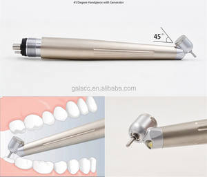 Attrezzatura dentale turbina elettrica dentista Airotor manipolo chirurgico portatile ad alta velocità 45 gradi Minihead 2 o 4 fori - Product Image 2