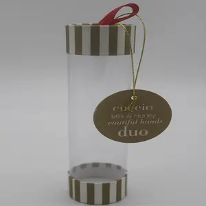 Круглая Упаковка из крафт-бумаги, оригинальный материал для дезодоранта с напечатанным логотипом