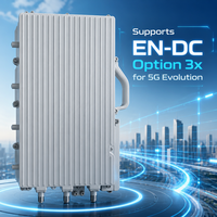 Estación Base 4G para Exteriores de 2x40W, FDD LTE B1 B3 B7 B8 B20 B28, Macro ENodeB, 1024 Usuarios, 195Mbps, Alta Potencia, ENB Integrado