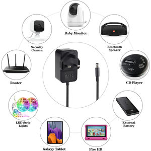 5V 2A Uk Plug <span class=keywords><strong>Adaptador</strong></span> de <span class=keywords><strong>cargador</strong></span> de pared 12V 1A AC a Dc Uk <span class=keywords><strong>Adaptador</strong></span> de corriente UKCA <span class=keywords><strong>Inglaterra</strong></span> - Product Image 2