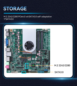 Factory Sale 8th 10th Gen I7 8565U 10710U I3 10110U Processor Mainboard For TICKETING RETAIL KIOSK <strong>X86</strong> Industrial Motherboard - Product Image 2