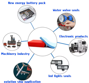 แผ่นรองซิลิโคนสำหรับงานพิมพ์แบบระเหิดความร้อน ขนาด 40*60 ซม. ทนความร้อนสูง ใช้แทนแผ่นรองสำหรับเครื่องรีดร้อน - Product Image 6
