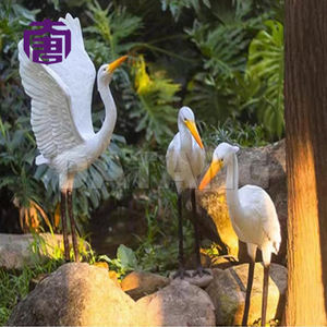 Lampe de jardin LED personnalisée IP65 en forme d'hibou 3D, en résine transparente et fibre de verre, pour extérieur, mariage, pelouse, festival - Product Image 5