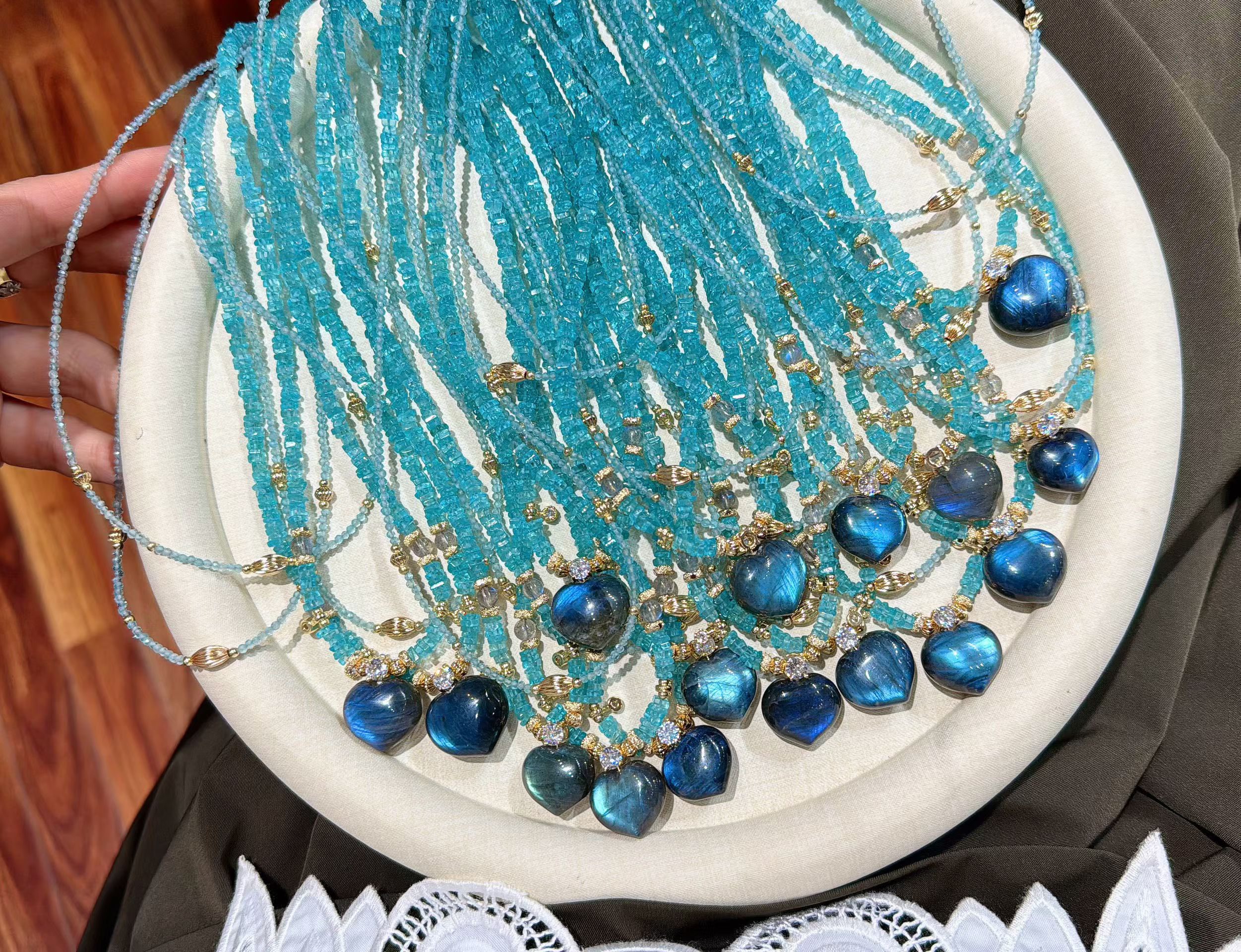 coeur bleu