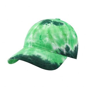 Casquette de baseball rétro hip-hop 6 panneaux vierge, nouveau design, sportive, tie-dye, pour fête, avec motif coloré en tissu – Vente en gros - Product Image 4