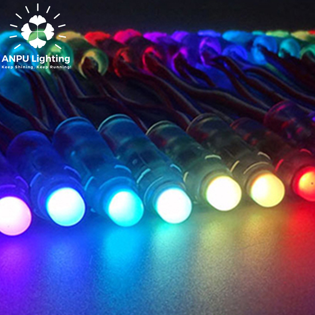 ANPU Pixel F12 Smart RGBIC WS2811 LED Module SMD5050 for Landscape Electronic Sign Wholesale Price