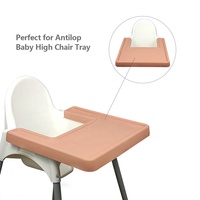 Napperon de Table en Silicone pour enfants, nouveau Design, tapis en Silicone résistant à la chaleur avec impression personnalisée