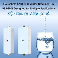 Module stérilisateur d'eau UVC-LED 50 LPM 265nm DC12V 24V pour toute la maison, cuisine, salle de bain, purificateur d'eau potable sans produits chimiques