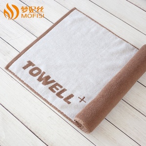 Venta al por <span class=keywords><strong>mayor</strong></span> de algodón terry toalla lisa con logo ejercicio toalla <span class=keywords><strong>centro</strong></span> de fitness uso - Product Image 2