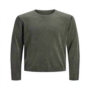 Suéter Casual de Punto para Hombre <span class=keywords><strong>Jack</strong></span> & Jones, Modelo Jjeleo, 100% Algodón, Cuello Redondo, Color Verde Oliva Empolvado, Talla XL EU - Product Image 3