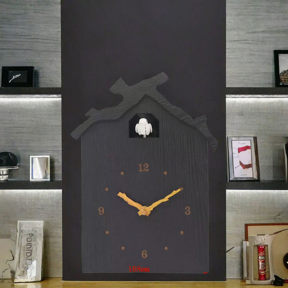 Household Decorative Quartz Cuckoo Clock with Precise Hourly Timing and ...