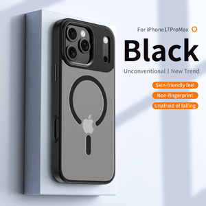 Étui de protection de luxe magnétique TPU + PC pour 15/16 Pro Max Design antichoc transparent résistant aux chutes - Product Image 6
