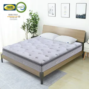 艾迪中国热卖床垫最畅销的春天价格便宜床垫发售卷起弹簧床床垫materace dmuchane