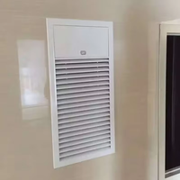 Royal HVAC Série RS-PYF Vanne d'air fixe à volume d'air variable en alliage d'aluminium, Volet coupe-feu, Vanne de régulation, Sortie d'air d'évacuation incendie