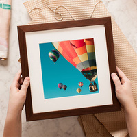 Bingkai foto kayu untuk bingkai foto dekoratif seni dinding