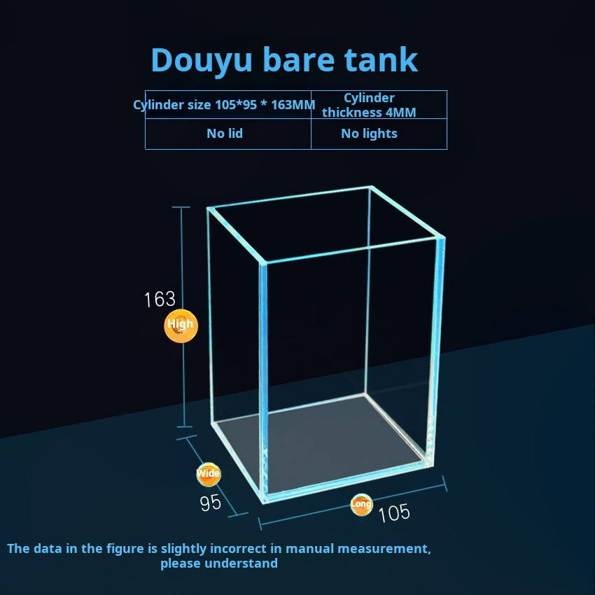 10.5*9.5*16.3cm(4.13*3.74*6.42in)