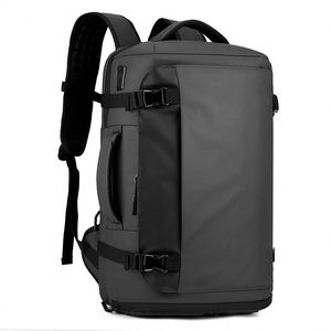 Waterproof Roll-Top College Laptop Notebook <b>Backpack</b> Nylon Sports <b>Backpack</b> Good Quality Travel Bag - Product Image 2