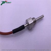 Sensor Pt100 de 5x25 mm con Rosca M12X1.75