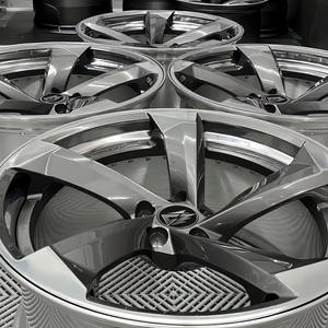 Rines Personalizados de 5 Radios, Cóncavos Profundos, de 17-24 Pulgadas, 5x110, 5x112, 5x120 para BMW E46 M4, Audi A4 A5 A6 A7 A8, Golf, <span class=keywords><strong>Seat</strong></span> León - Product Image 4