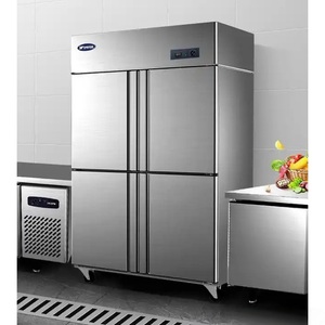 Réfrigérateur de taille standard à double porte, réfrigérateurs côte à côte, congélateur américain RVE, RVF, RVD, réfrigérateur commercial en acier inoxydable - Product Image 1