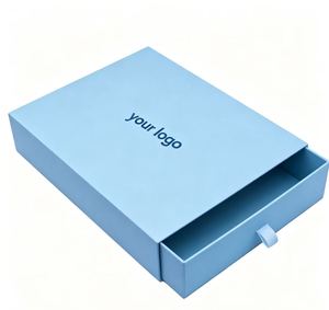 Caja de regalo rígida con logotipo personalizado, con asa, rectangular, de papel artístico, con impresión UV, para regalos y empaques de artesanías - Product Image 3