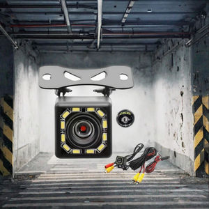 กล้องมองหลังรถยนต์กลางคืน AHD CCD 720P กันน้ำ มุมกว้าง 180 องศา ช่วยจอดรถ แบ่งหน้าจอ พร้อมเรดาร์ถอยหลัง 5.0 นิ้ว - Product Image 4